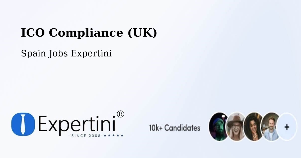 UK Data Protection & ICO Compliance – Basauri - Spain Jobs Expertini