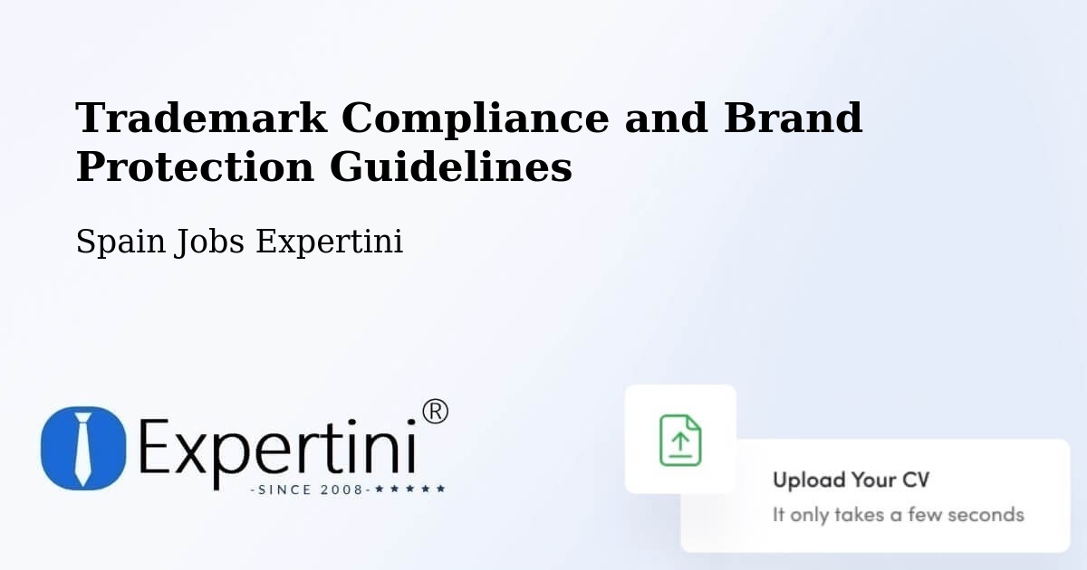 Trademark & Brand Protection Guidelines – Basauri - Spain Jobs Expertini